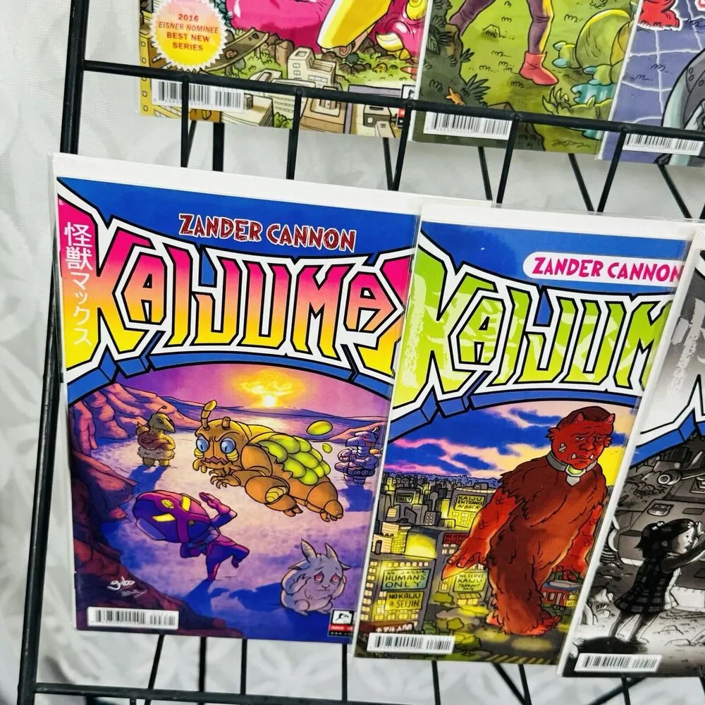 Kaijumax Season One 1-6‎ 4-5 Variants & Two 2-4 Three 1 6 Lot Oni Zander Cannon